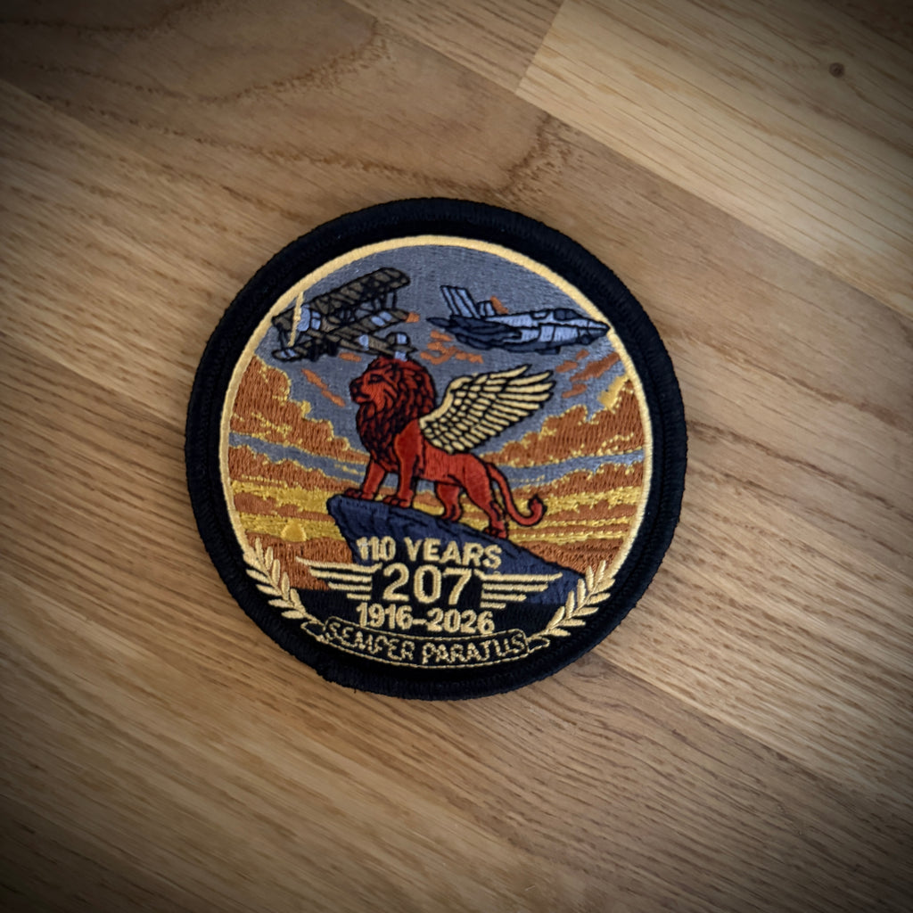 207 Squadron 110th Anniversary Patch