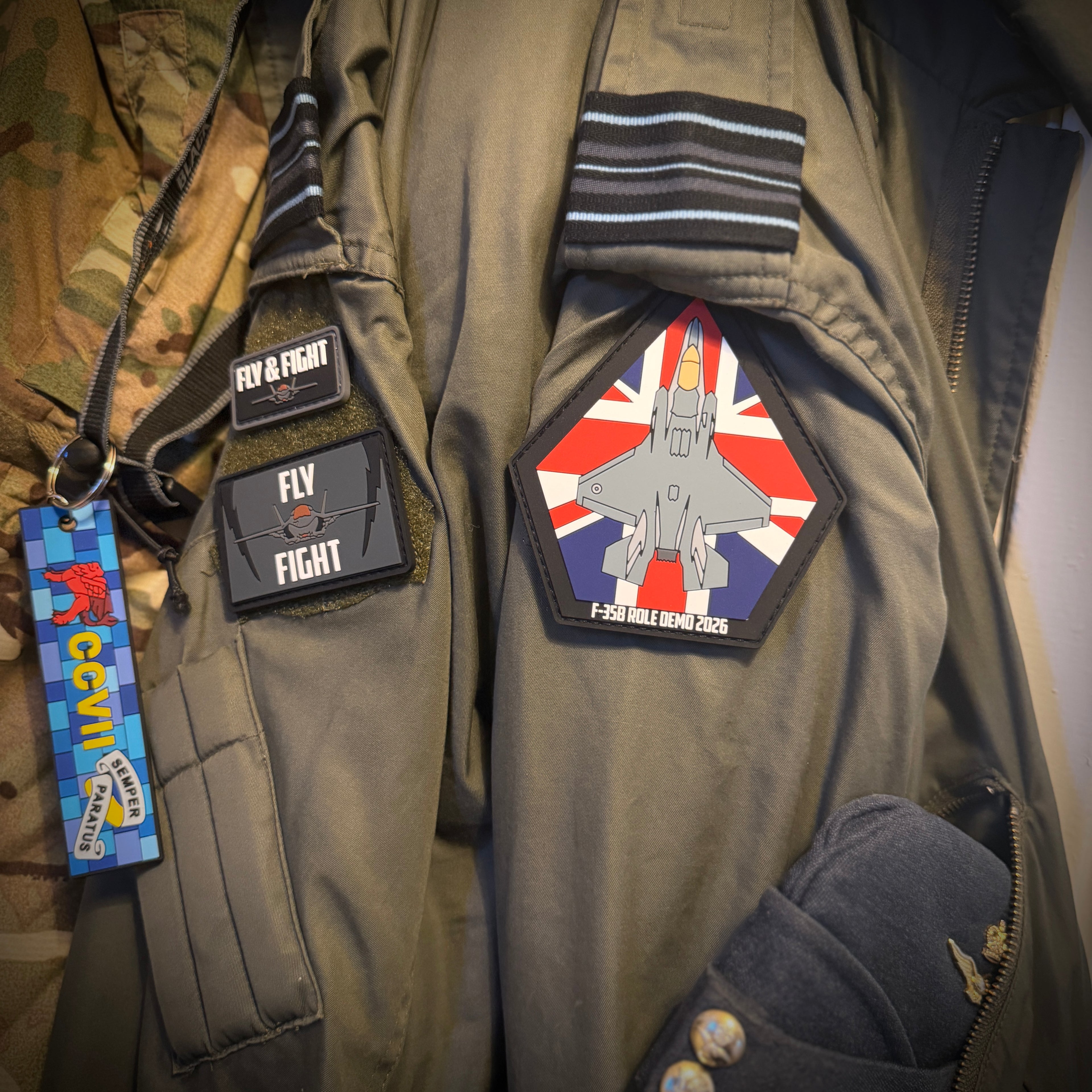 207 Sqn 110th Anniversary Keyring